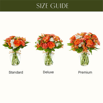Apricot Glow Bouquet –  Flowers By Joann, Palm Bay FL
