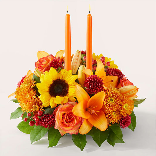 Grateful Centerpiece –  Flowers By Joann, Palm Bay FL