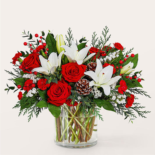 Best in Snow Bouquet –  Flowers By Joann, Palm Bay FL