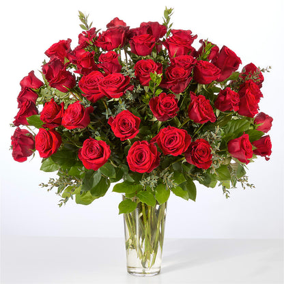Forever Yours Fifty Stem Red Rose Bouquet –  Flowers By Joann, Palm Bay FL