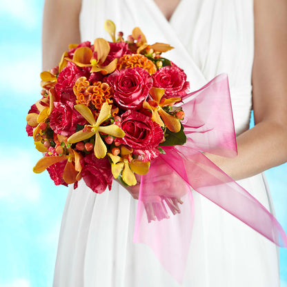 Brilliant Shades of Love Bouquet –  Flowers By Joann, Palm Bay FL