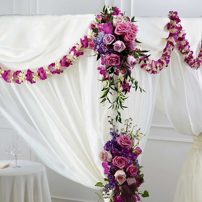 Color & Light Chuppah Decor –  Flowers By Joann, Palm Bay FL